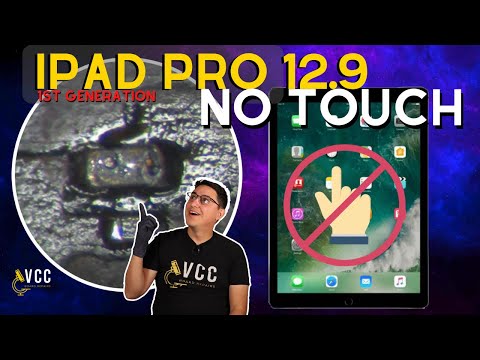 iPad Pro 12.9 Gen 1 - No Touch After Screen Repair. How To Fix a Blown Filter. Microsoldering Repair