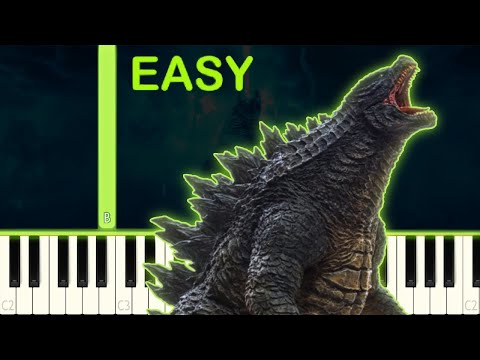 GODZILLA´S THEME - EASY Piano Tutorial