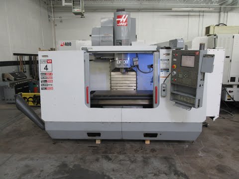 Haas VF 4SS CNC Vertical Machining Center w/ 4th Axis Brushless Drive, Thru Spindle Coolant & More!