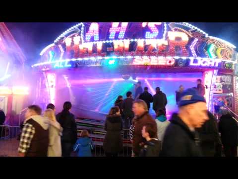terry athas waltzer hull fair 2013 with super bright American dj vizibeam lights