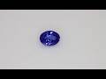Tanzanite, oval cut, 1.63 ct Video 1