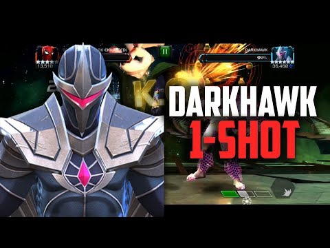 Uncollected Darkhawk Final Boss 1-Shot - Marvel Contest of Champions