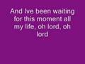 In The Air Tonight Lyrics Video 
