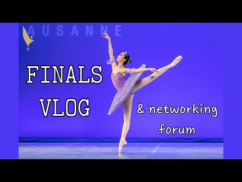 {로잔콩쿨VLOG}Prix de Lausanne/로잔콩쿨/Finals,Networking forum