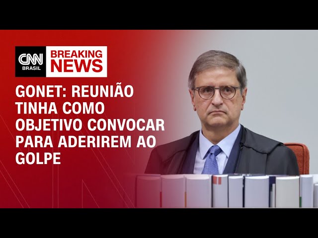 Reunião tinha como objetivo convocar para aderirem ao golpe, diz Gonet em julgamento | LIVE CNN