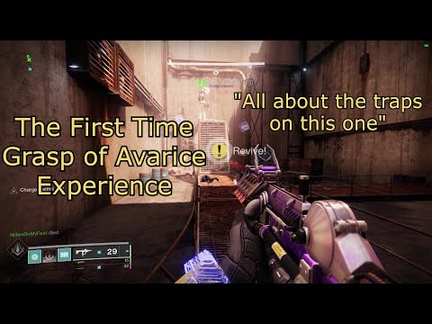 The First Time Grasp of Avarice Experience - Destiny 2 #MOTW