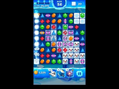 Jewel Pop Mania:Match 3 Puzzle Level 63 ( Jewel Ice Episode ) - Walkthrough ( No Booster )