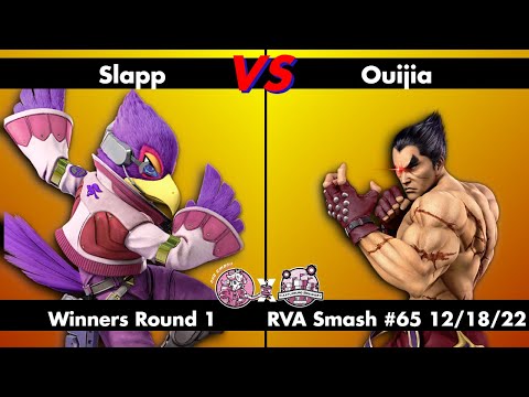 RVA Smash #65: Slapp (Falco) vs Ouijia (Kazuya) - Winners R1 - Super Smash Bros Ultimate SSBU