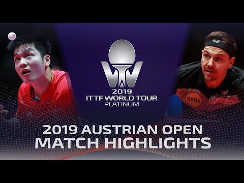 Fan Zhendong vs Timo Boll | 2019 ITTF Austrian Open Highlights (1/2)