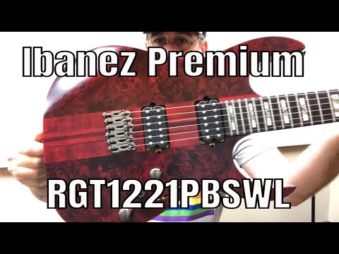 Ibanez Premium RGT1221PBSWL - Stained Wine Demo