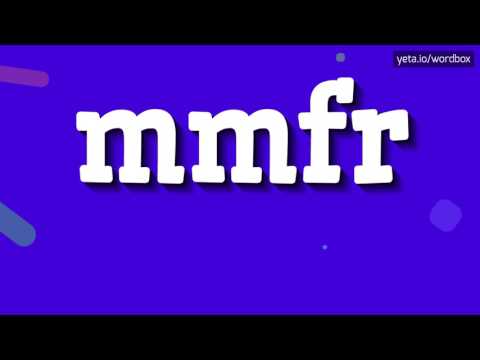 HOW TO PRONOUNCE MMFR? #mmfr