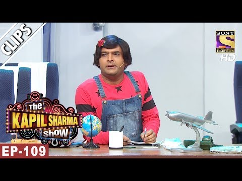 Chappu Sharma's Hilarious Flight Service - The Kapil Sharma Show - 27th May, 2017