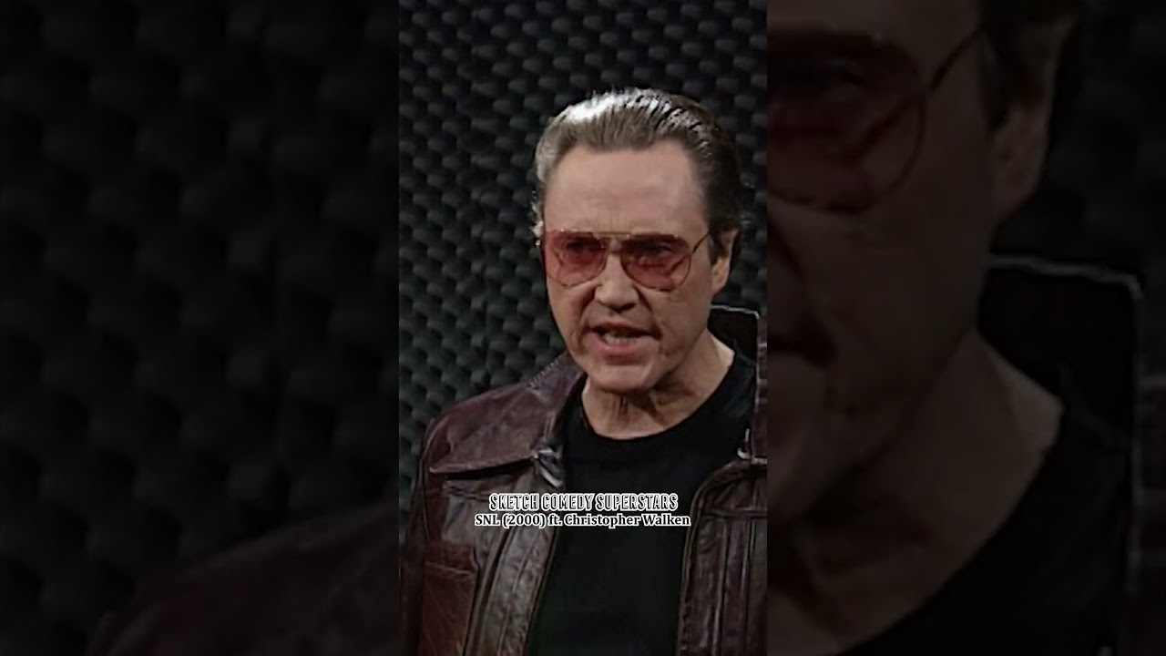 Christopher Walken needs More Cowbell to cure his fever #classic #SNL #comedy #funny #shorts - YouTube