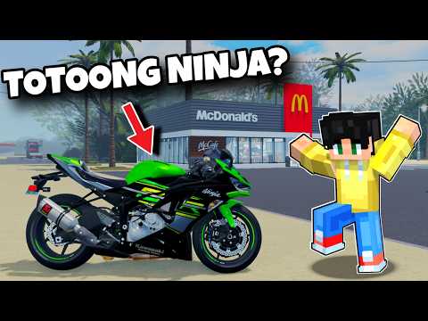 NAGING DELIVERY ang NINJA BIG BIKE Parang TOTOONG BUHAY sa MCDONALDS sa Roblox