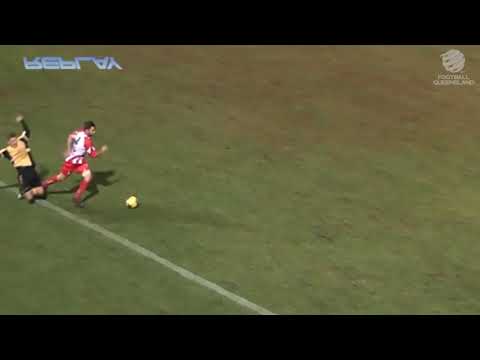 NPL QLD 2014 Round 21 - Olympic FC vs Moreton Bay United Highlights