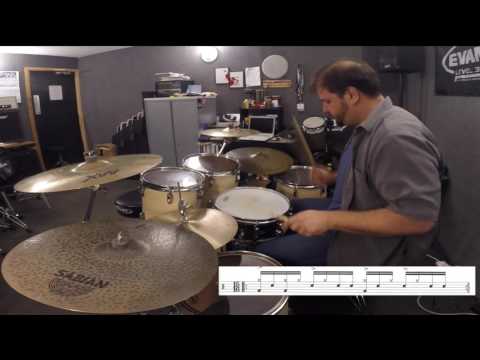 15/16 groove based on the paradiddle
