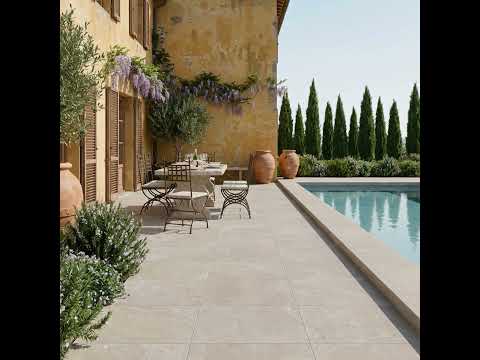 Dalle extérieur Palerme 2.0 beige R11 60x60 cm