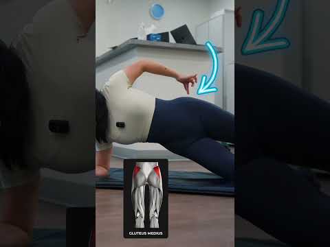 The MOST EFFECTIVE Exercise to target your gluteus medius muscle  #gluteusmedius