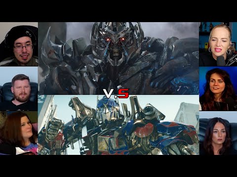 Optimus prime vs Megatron| Transformers : 2007 | Reaction Mashup  | #transformers