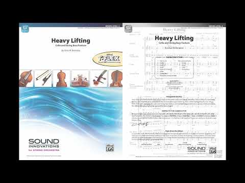 Heavy Lifting, by Chris M. Bernotas – Score & Sound