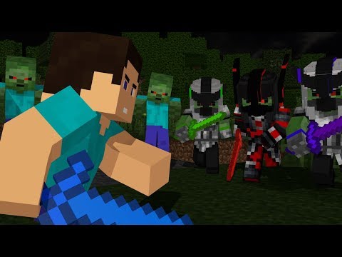 Steve Life: Full Animation - Minecraft Animation Movie (Zombie Apocalypse)