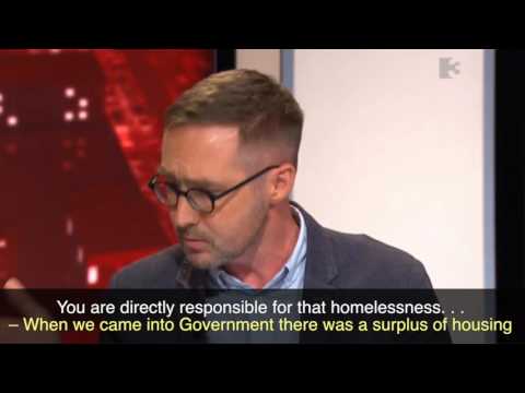 Eoin Ó Broin TD destroys Fine Gael on their atrocious housing polciy