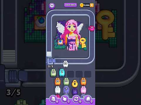 Pixel Flow Level 2667 Walkthrough
