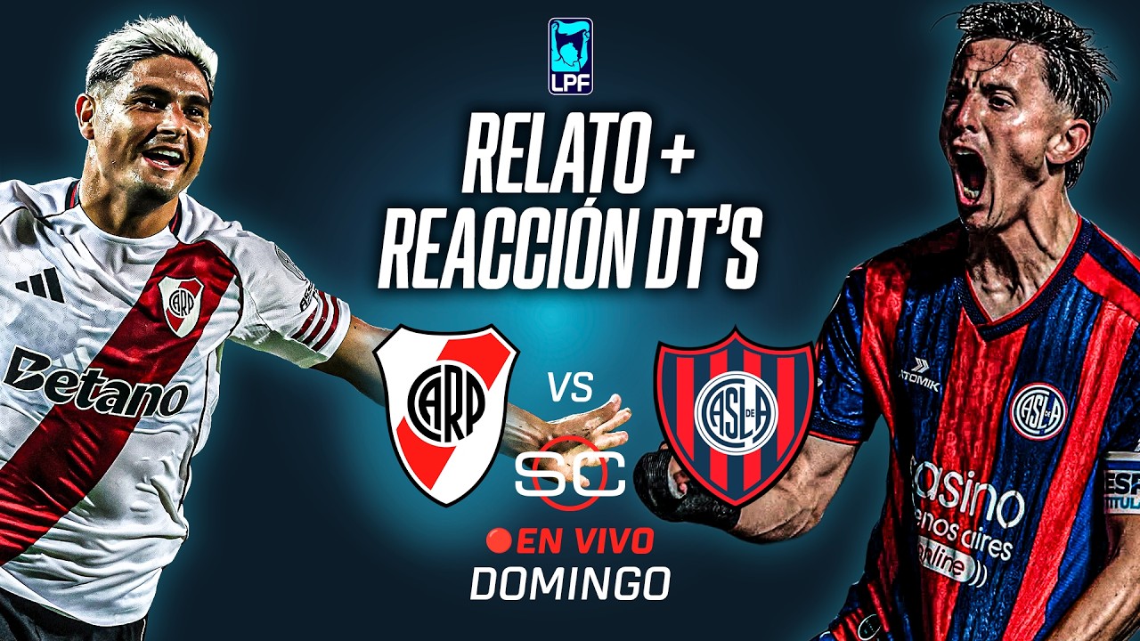 🔴RIVER VS. SAN LORENZO EN VIVO | RELATO Y REACCIONES DE LOS DT'S | APERTURA 2026