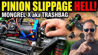 Traxxas X Truck pinion gear issue