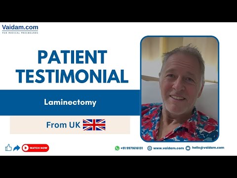 Laminectomy in Thailand | Happy Patient from the UK