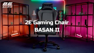 2E GAMING Chair BASAN Black/Red