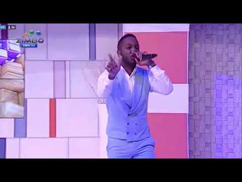 Dji Tafinha Na TV Zimbo (Parte 1) apresentação da Música Fé
