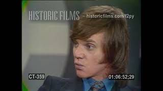 Stanley Kubrick's “A Clockwork Orange” William K. Everson interviews Malcolm McDowell 1971