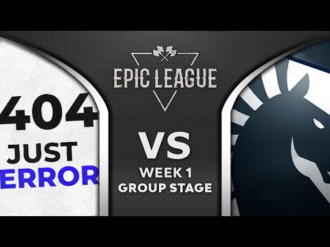 JUST ERROR vs LIQUID - FINAL DAY WEEK 1 - EPIC LEAGUE 2020 Dota 2 Highlights