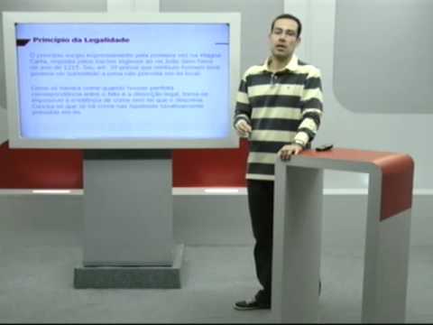 Aula de Direito Penal: Princípio da Legalidade - Profº Ivan Marques