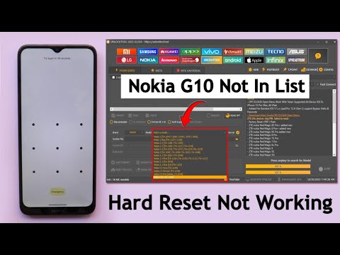 Nokia G10 Ta-1334 Hard Reset New Security 2023 August - Unlock Tool  || Nokia G10 Not in List