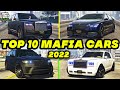 TOP 10 MAFIA CARS In GTA 5 Online Aggressive