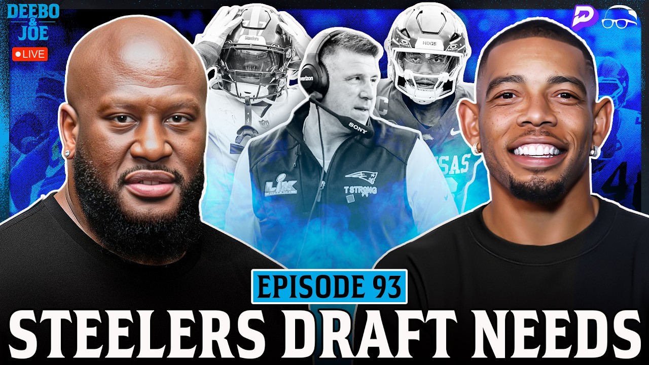 Steelers host QB prospect, Pittsburgh Draft Needs, Patriots Super Bowl Pressure | Deebo & Joe