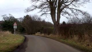 preview picture of video 'February Afternoon Drive To Lunan Parish Church Angus Scotland'