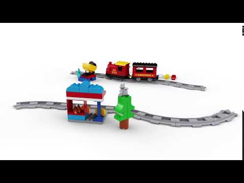 Конструктор LEGO Duplo «Поезд на паровой тяге» 10874 / 59 деталей