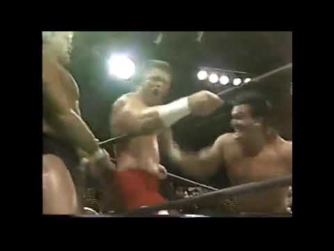 Pretty Wonderful vs Jobber Barry Houston & Todd Morton WCW Saturday Night 1994