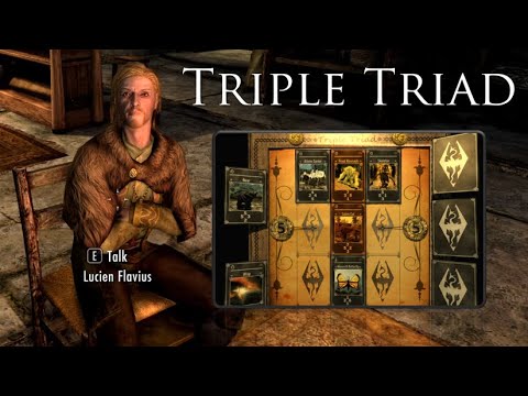 Lucien Plays Triple Triad - Mod Interaction - Elder Scrolls V: Skyrim Mods