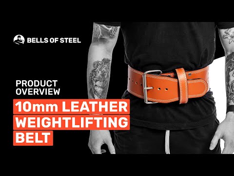 10mm Leather Weightlifting Belt Overview