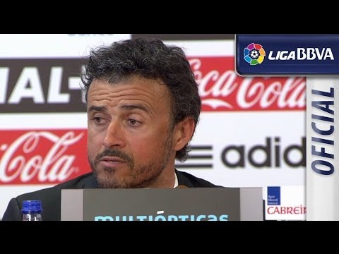 Press Conference Luis Enrique post Celta de Vigo (2-2) Real Sociedad - HD