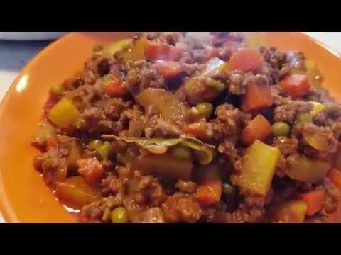 Menudong Giniling / Giniling na baka / Ground beef...