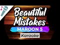 Maroon 5 - Beautiful Mistakes - Karaoke Instrumental (Acoustic)