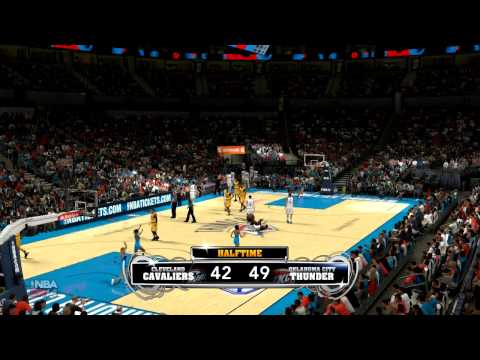 NBA 2K14 association #5 - Jeremy Lamb went nuts
