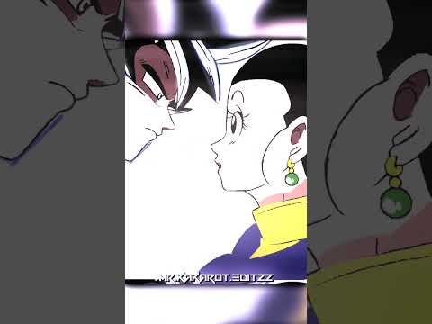 when chi chi met her husband goku in his UI form😊#goku #chichi #edit #dbzedit #gokuxchichi#anime