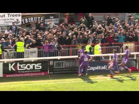 Exeter City 2 -1 Plymouth Argyle (2/4/16) Sky Bet League 2 Highlights 2015/16