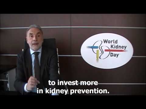 Giuseppe Remuzzi (ISN President) - Message on World Kidney Day